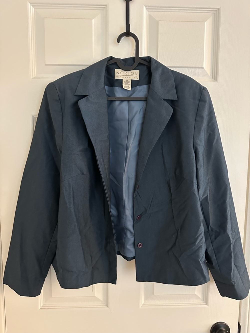 Norton McNaughton Dark Blue Women's Blazer
